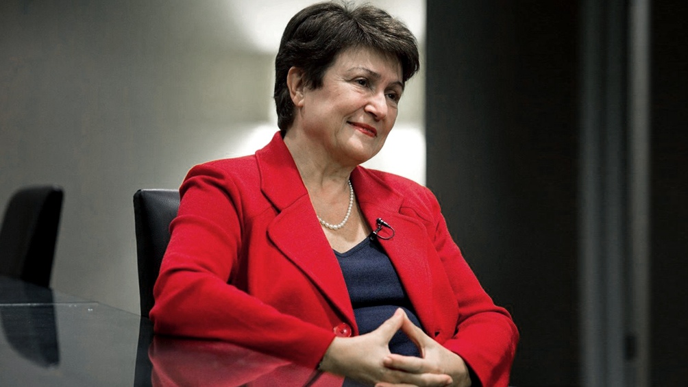 Con un contundente apoyo Georgieva continurá al frente del FMI