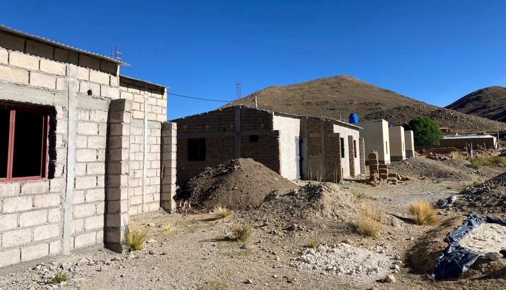 Municipio abrapampeño concluirá cinco viviendas en Cochinoca