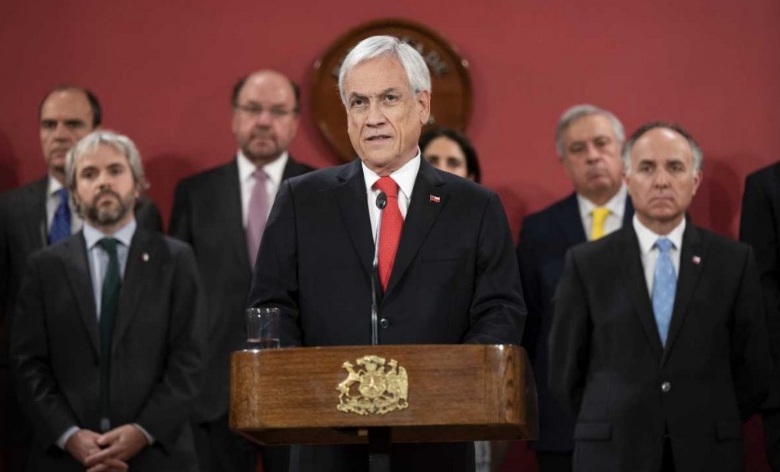 Chile: Diputados inició la acusación constitucional contra Piñera