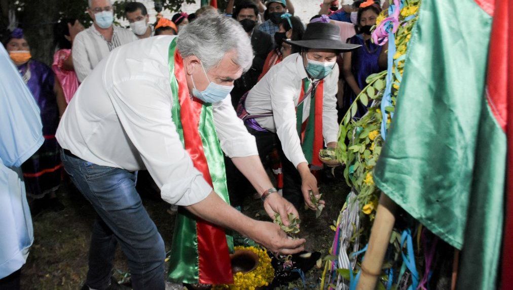 El gobernador Morales celebró el Arte Guasu con el pueblo guaraní