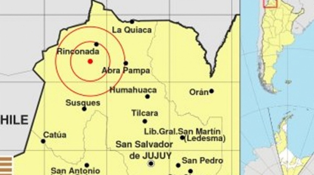 Un sismo de 5.9 grados sacudió la Puna jujeña: no se reportaron personas afectadas ni daños materiales