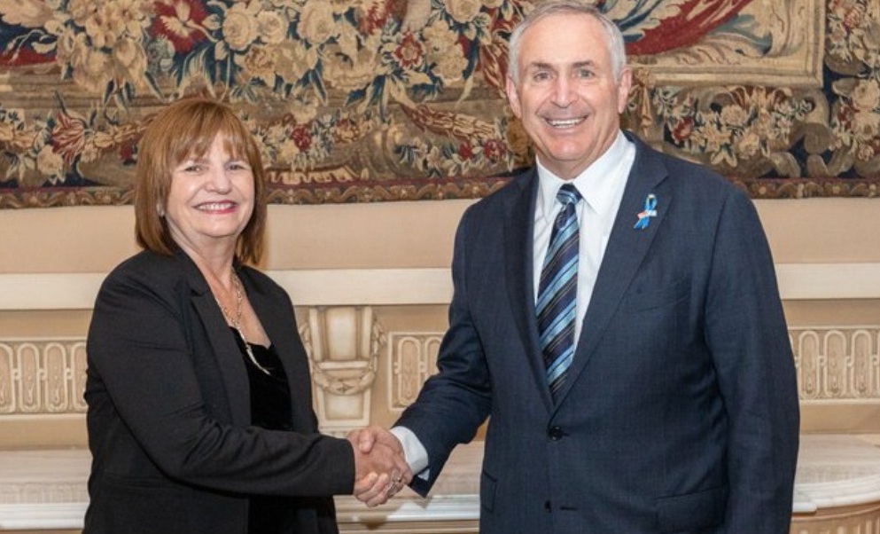 Tras reunirse con Cristina, el embajador de Estados Unidos recibió a Patricia Bullrich
