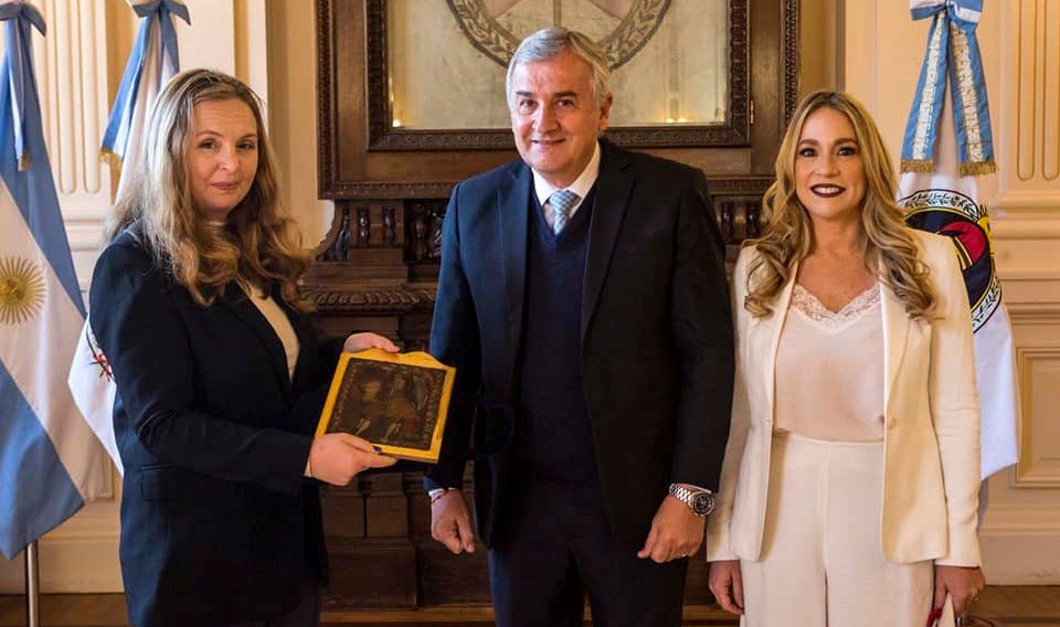 Morales y Tulia Snopek recibieron a la Embajadora del Reino Unido en Argentina