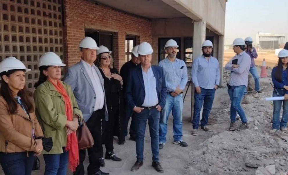 Jueces visitaron la obra del Complejo Penitenciario en Chalicán