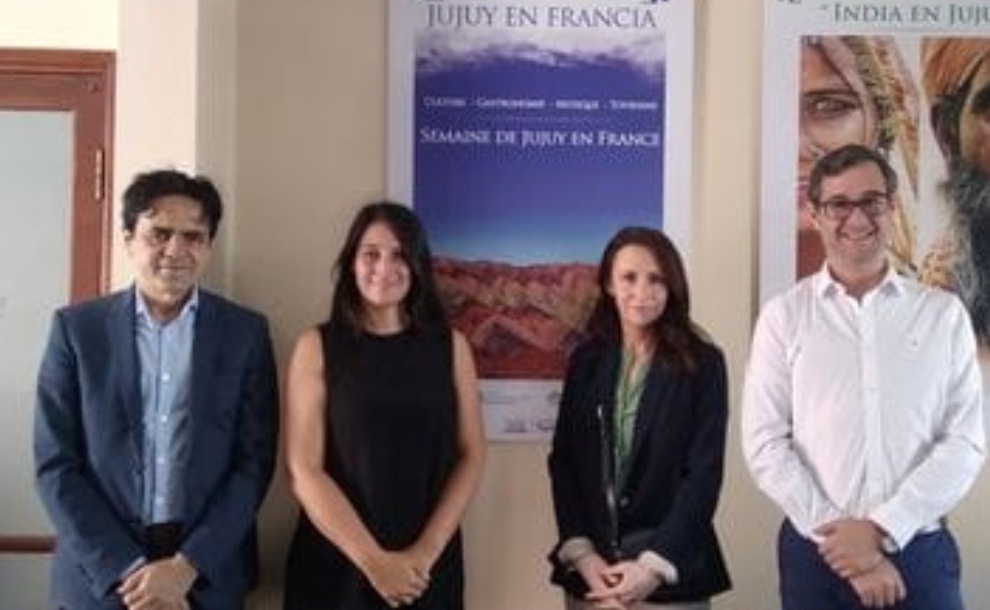 Funcionarios del Ministerio de Europa y Asuntos Exteriores de Francia en Jujuy