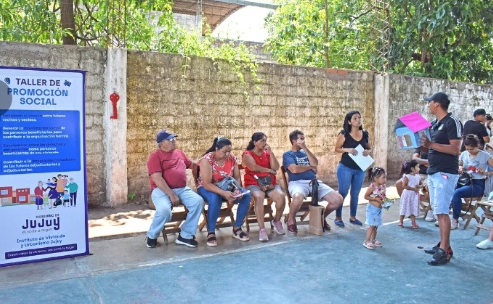 En Caimancito 50 familias conocieron la ubicación de sus viviendas