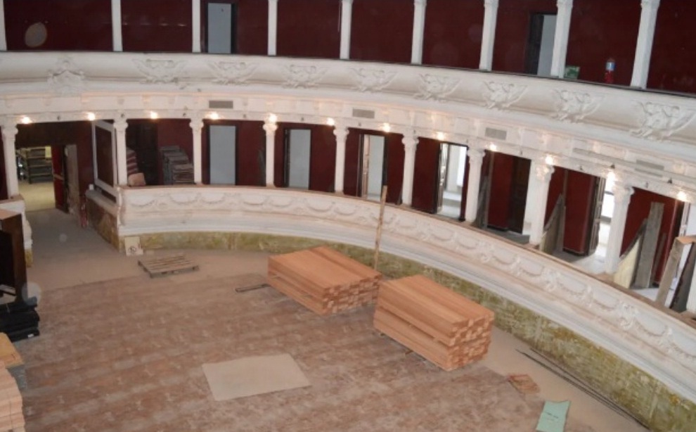 Avanza la etapa 2 de obras de restauración del teatro Mitre