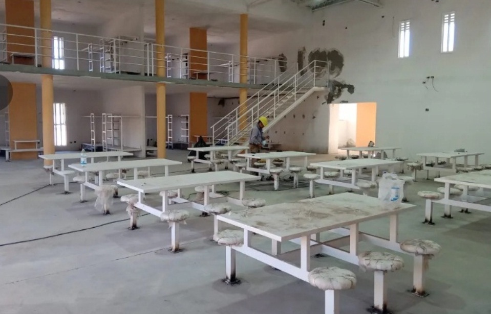 La construcción del Complejo Penitenciario en Chalicán alcanzó un 91%