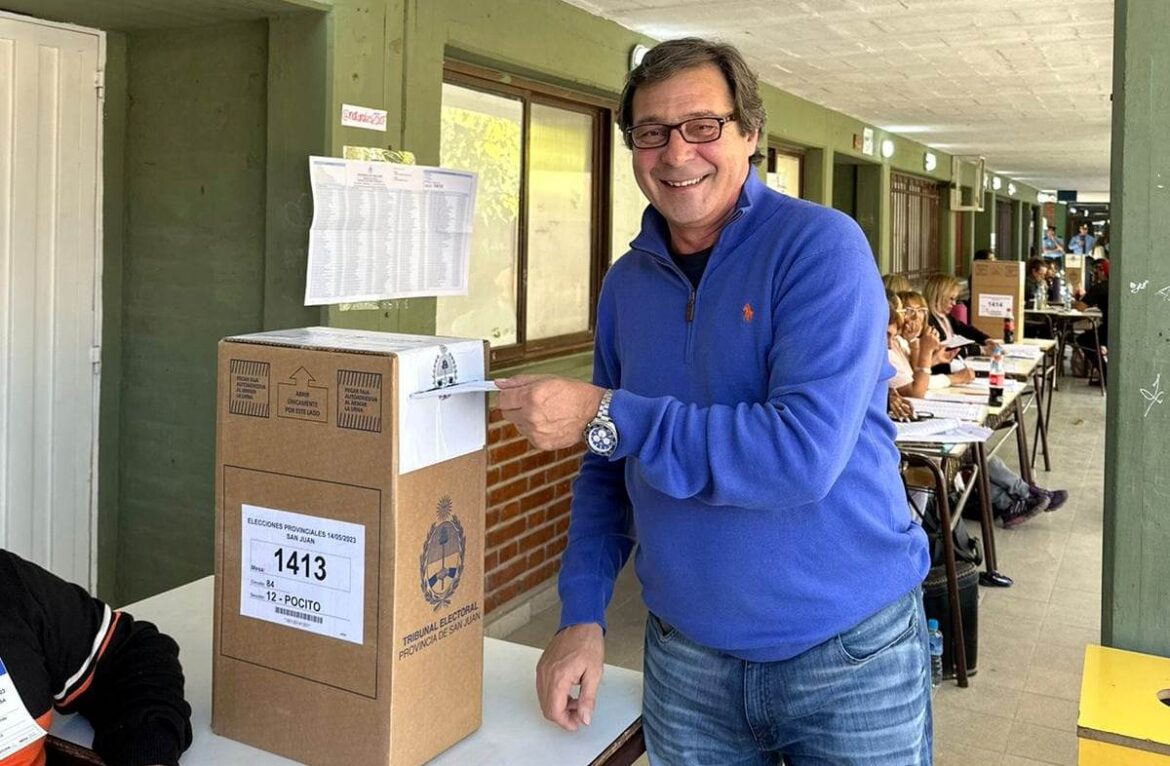 Rubén Uñac, hermano de Sergio, será el candidato a gobernador de San Juan