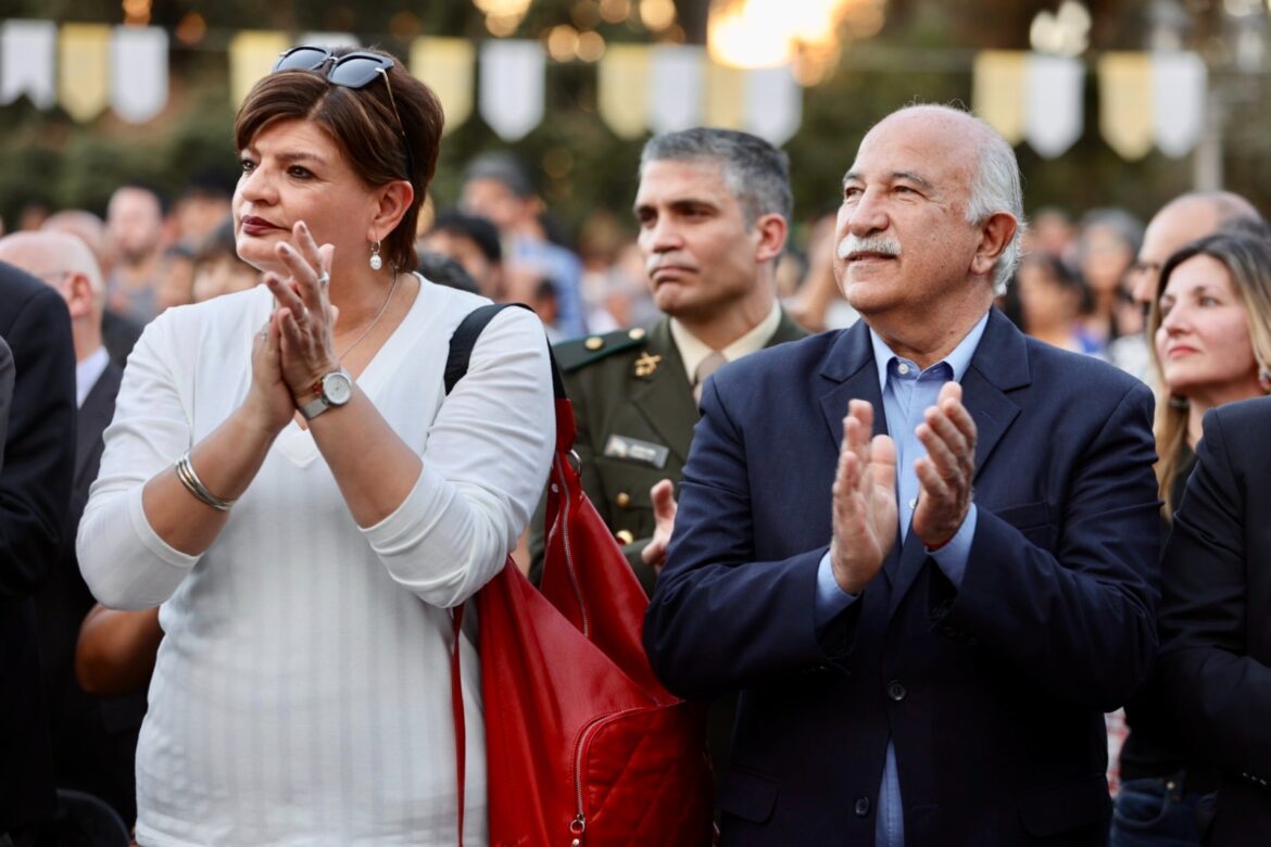 Precandidatos del Frente Cambia Jujuy en las honras a San Salvador