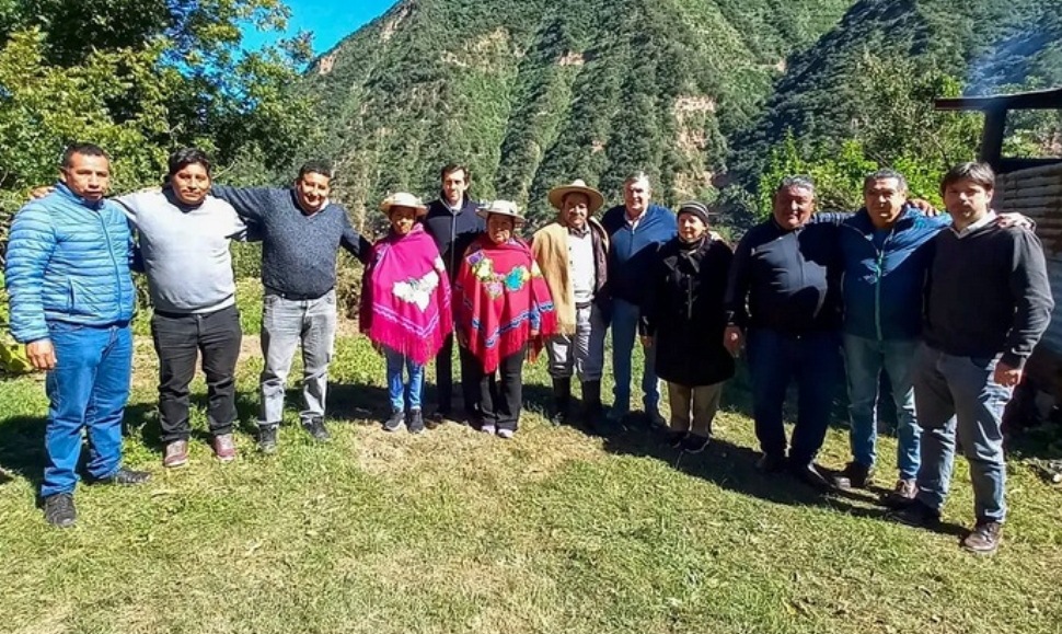 Sadir visitó a comisionados de Valle Grande